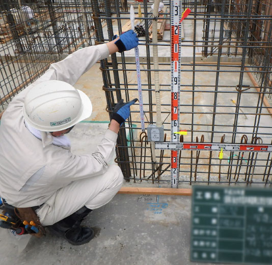 長い歴史の中で培われた経験と技術 施工